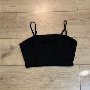 Forever 21 Black Camisole Crop Top